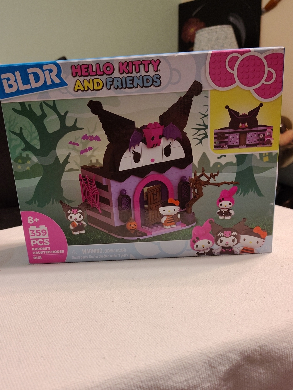 Hello Kitty Kuromi's Haunted House Building Set